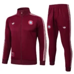 Bayern Munich Training Kit (jacket+Pants) jujube Red 2025-26