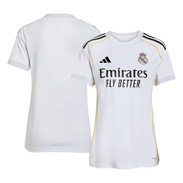 Real Madrid Soccer Jersey Home Women's Custom Shirt 2025-26 Fan version