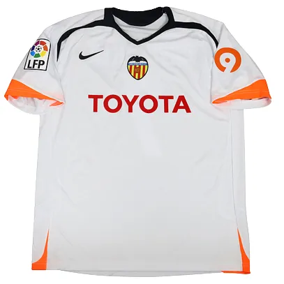 Valencia 2006/07 Retro Jersey Home