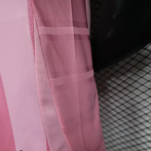 Inter Miami CF Home Pink Soccer Jersey Player Version Shirt 2025-26