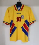 1994 Romania Home Football Retro Jersey