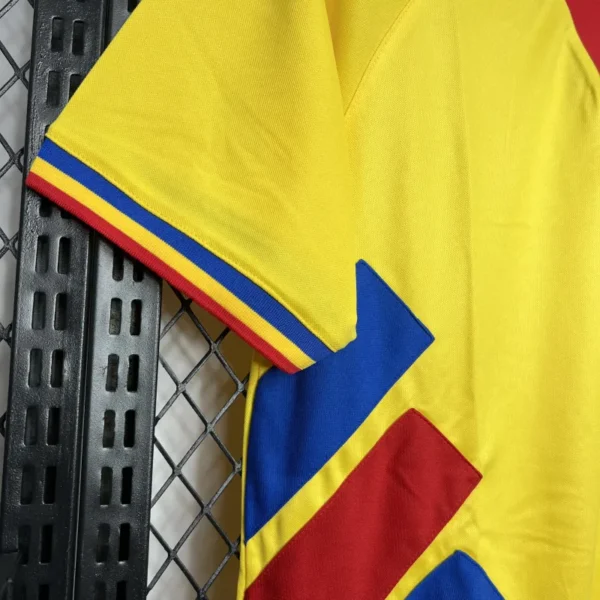 1994 Romania Home Football Retro Jersey