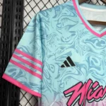 24-25 Inter Miami Special Beach Edition Kit Pink&Blue Soccer Jersey