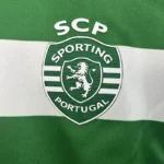 Sporting CP Home Soccer Jersey Kids Kit 2025-26 （Jersey+Shorts）