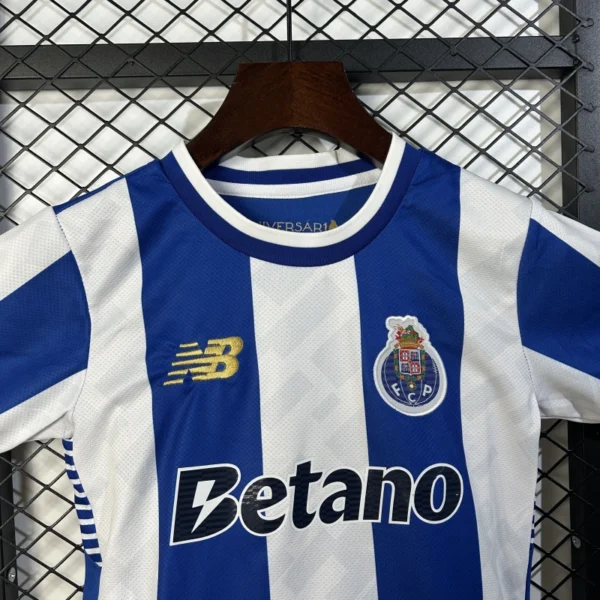 FC Porto Home Soccer Jersey Kids Kit 2025-26 (Jersey+Shorts)