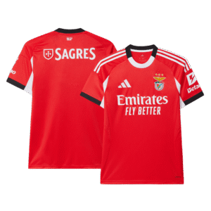 Benfica Soccer Jersey Home Shirt 2025-26
