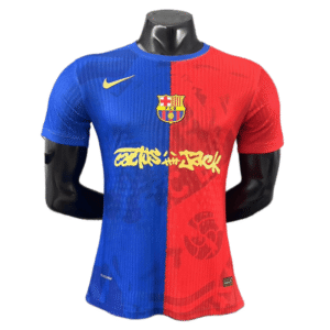 Barcelona X Travis Special Edition Football Shirt 25-26