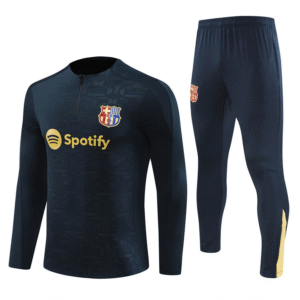 24-25 Barcelona Long Sleeve Training Suit Football Shirts