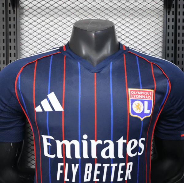 2025-26 olympique Lyonnais away football jersey - player version