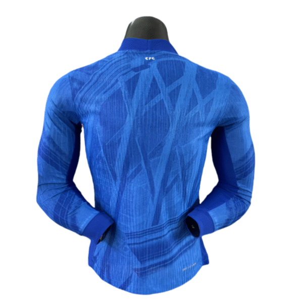 Chelsea Long Sleeve Jersey Home Football Shirt 2025-26-Player version