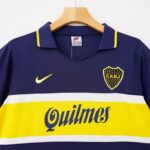 1996-97 Boca Juniors #10 Riquelme Home Retro football jersey