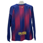 Barcelona Home Long Sleeve Soccer jerseys 2025-26 Fan Version