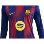 Barcelona Home Long Sleeve Soccer jerseys 2025-26 Fan Version