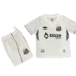 Santos home football jersey for Kids 2024-25 season