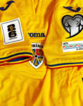 Romania's home football jersey for 2025-26 Player version