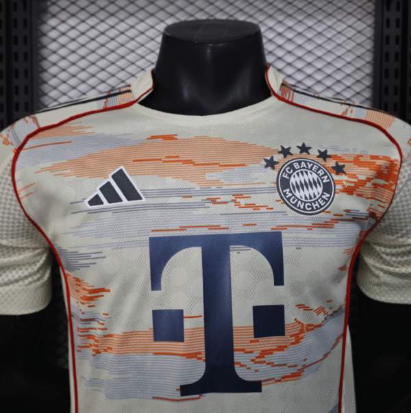 Bayern Munich away Player  Edition Football Jersey 25-26