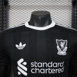 Liverpool Black Goalkeeper Football Shirt 2025-26 Player Edition