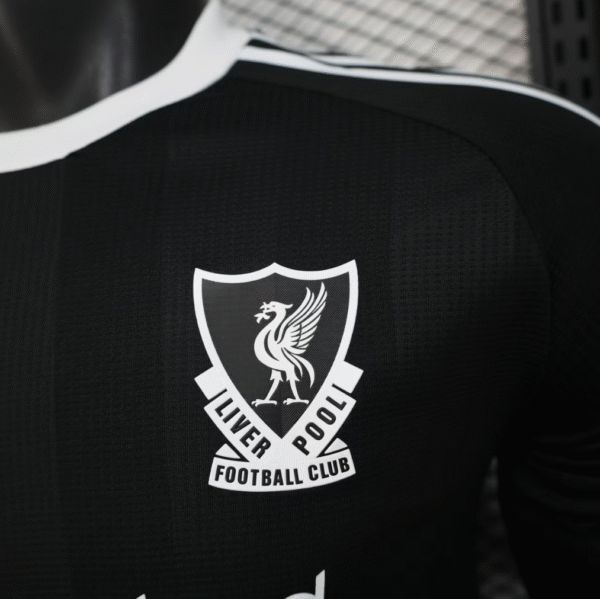 Liverpool Black Goalkeeper Football Shirt 2025-26 Player Edition