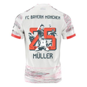 Bayern Munich away player edition 25-26 football jersey