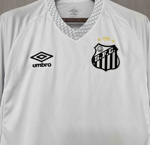 Santos Fc Home Football jersey 2025-26 Fan Version