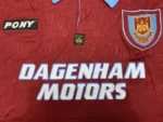 West Ham United 100th Anniversary 1995/96 Retro Jersey