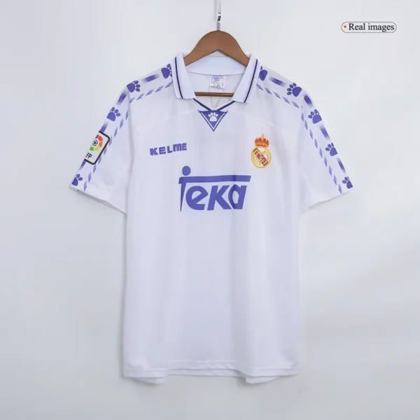 Real Madrid Retro Jersey Home Shirt 1996-97