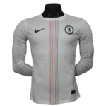 Chelsea Away Shirt Football Jersey Long Sleeve Player Version 25-26