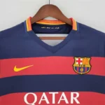 15-16 Barcelona #10 MESSI Retro Jersey Home