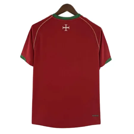 2006 Portugal Retro Jersey Home World Cup