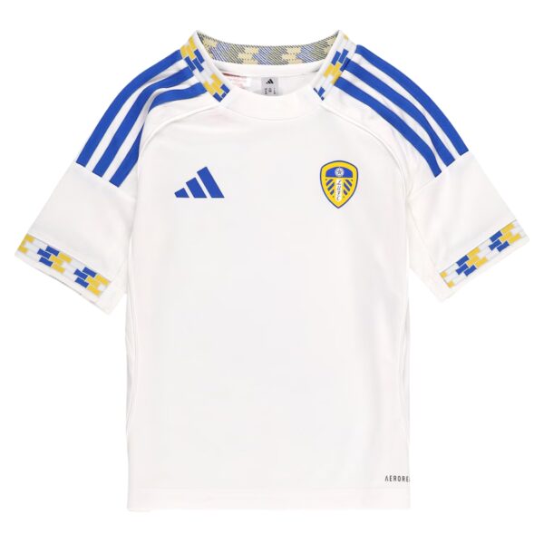 Kids Leeds United Home Kits 2025-26 (Jersey+Shorts)