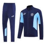 Manchester City Training Kit (jacket+Pants) Royal blue 2025-26