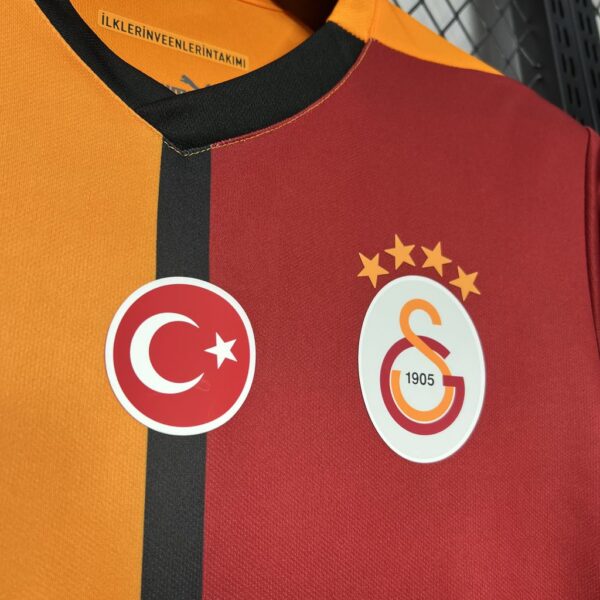 24-25 Galatasaray Home Kit Football Uniforms Sport
