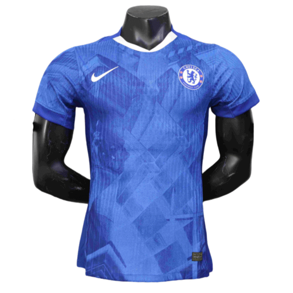 Chelsea Home Shirt Football Jersey Long Sleeve Player Version 25-26