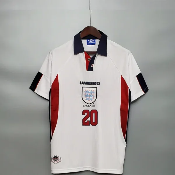 1998 England World Cup Home Retro Jersey