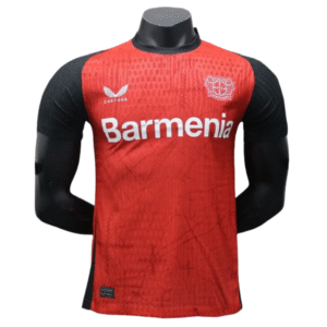 24-25 Bayer 04 Leverkusen Home Soccer Jersey Player Version