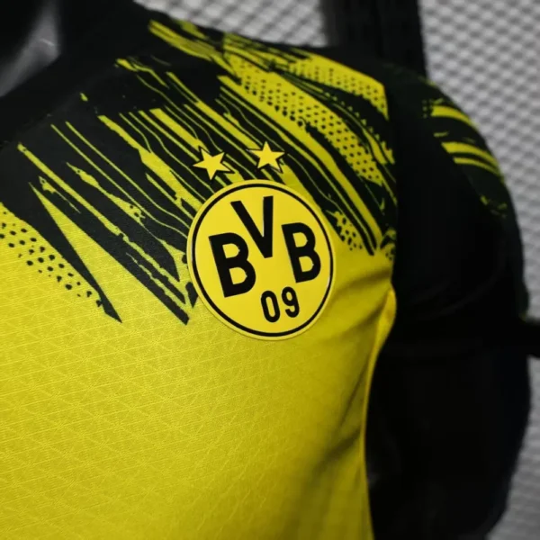 Borussia Dortmund Yellow Home football jersey 2025-26 Player Version