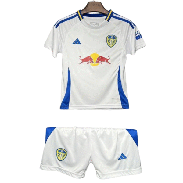 Leeds United Home Kids football Shirt Kit 2024-25 Fan version