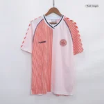 Denmark 1986 Retro Jersey Away