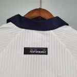 1998 England World Cup Home Retro Jersey Long Sleeve #7 BACKHAM #20 OWEN