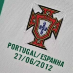 2012 Portugal Retro Jersey Away Long Sleeve
