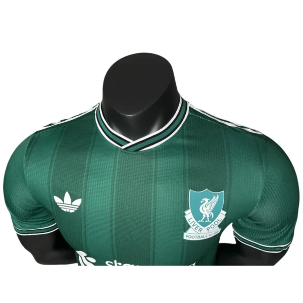 2025-26 Liverpool Green Player Edition Football Jersey