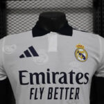 2025-26 Real Madrid Men's Polo Shirt White