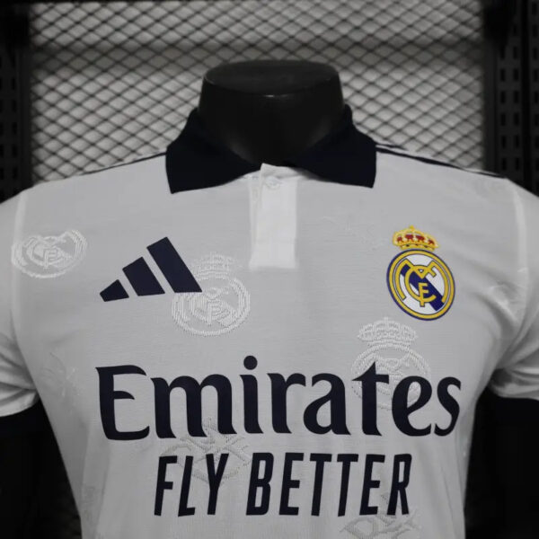 2025-26 Real Madrid Men's Polo Shirt White