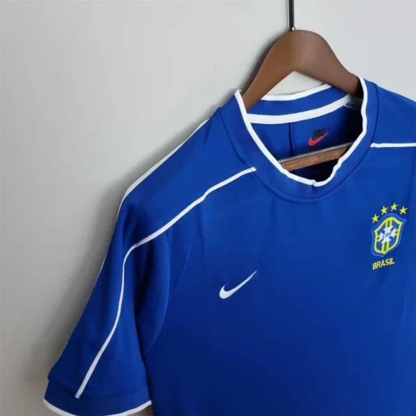 Brazil Retro Jersey Away World Cup 1998