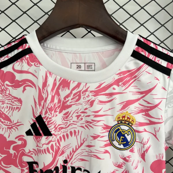Real Madrid Soccer jersey kids Dragon Special Edition Kit 2025-26
