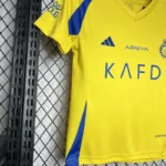 2024-25 Kids Al Nassr Home Kit Jersey+Shorts