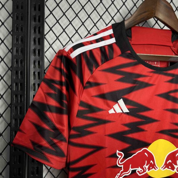 24-25 New York Red Bulls Home Football Jersey 2025-26 Fan Edition