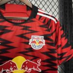 24-25 New York Red Bulls Home Football Jersey 2025-26 Fan Edition