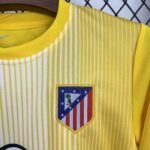 Atletico Madrid Yellow Goalkeeper Kid Kit football jersey 25-26