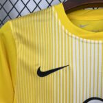 Atletico Madrid Yellow Goalkeeper Kid Kit football jersey 25-26